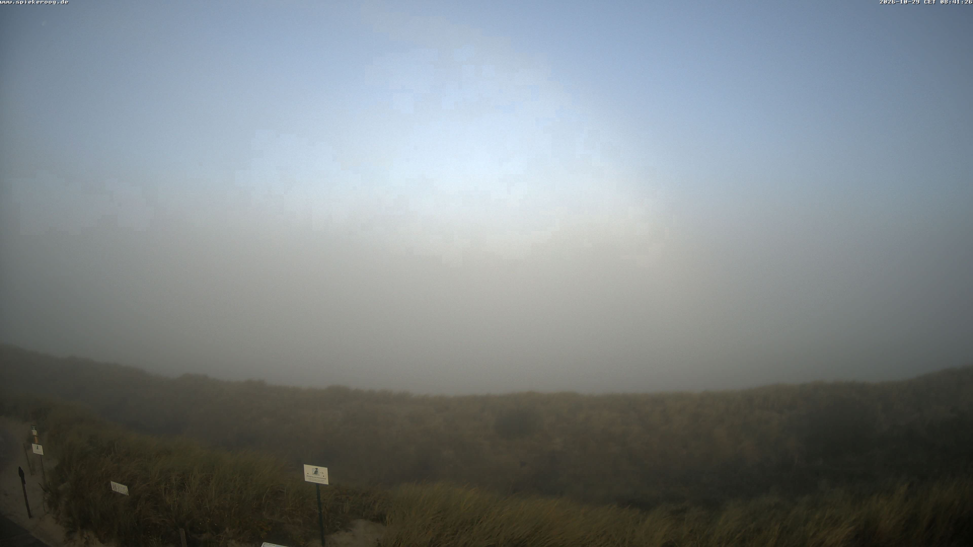 Archiv Foto Webcam Spiekeroog: Badestrand