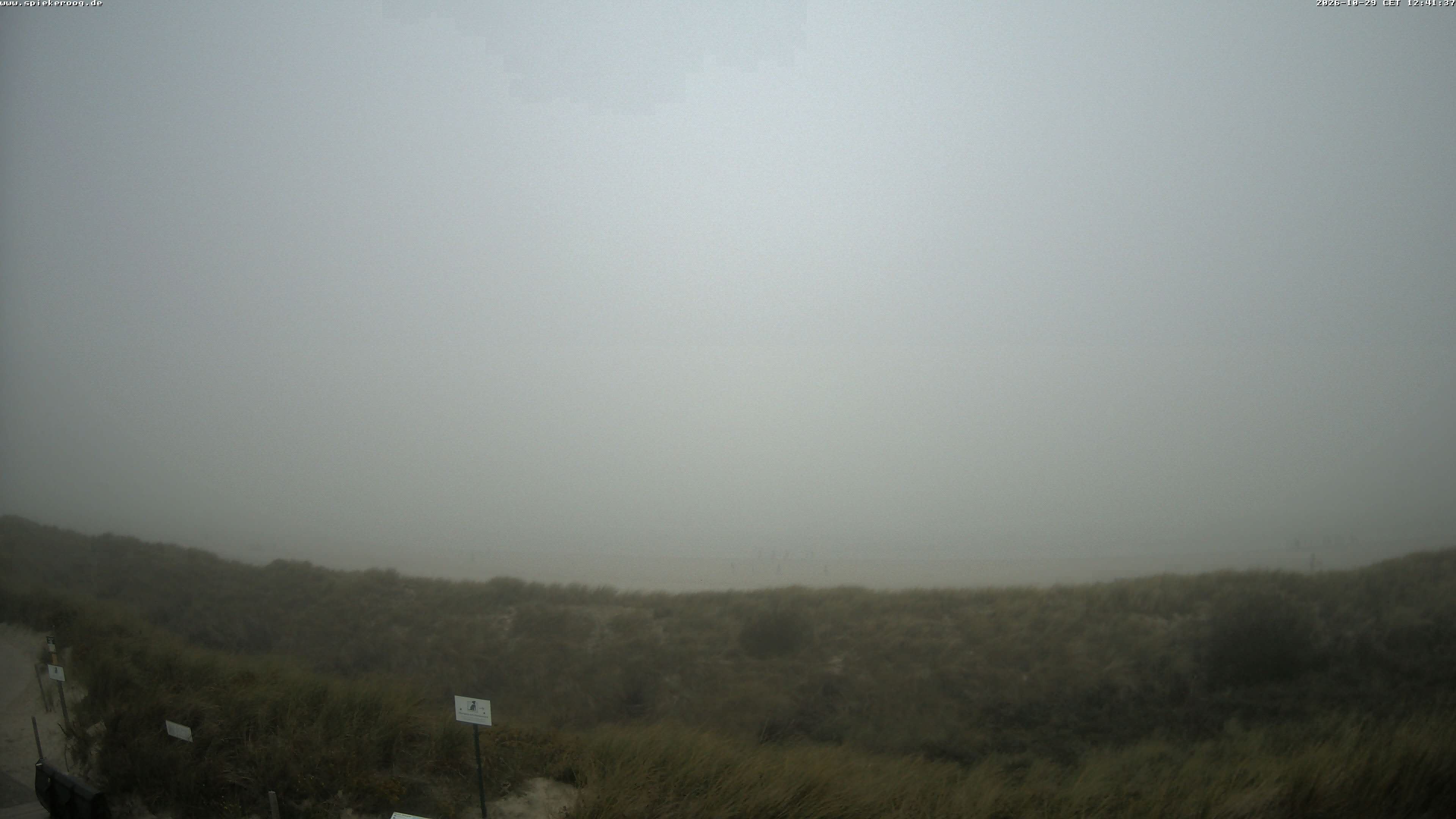 Archiv Foto Webcam Spiekeroog: Badestrand