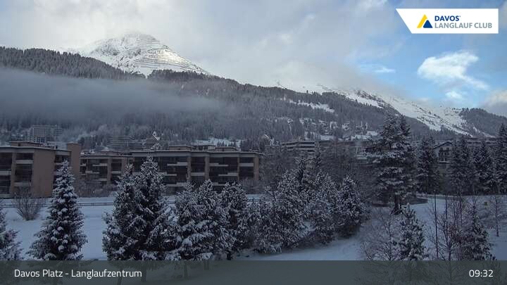 Archived image Webcam Davos: Golf Course