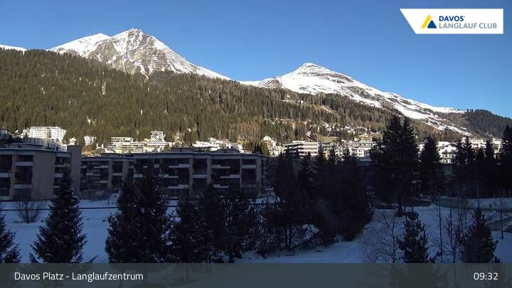 Archiv Foto Webcam Davos: Golfplatz