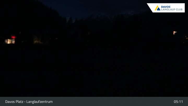Archived image Webcam Davos: Golf Course