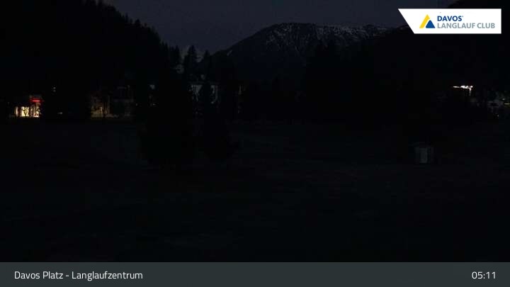 Archiv Foto Webcam Davos: Golfplatz