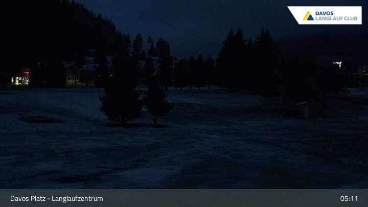 Archiv Foto Webcam Davos: Golfplatz