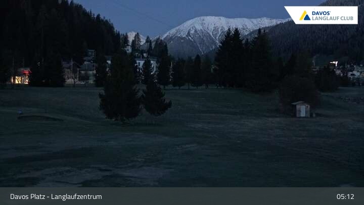 Archived image Webcam Davos: Golf Course