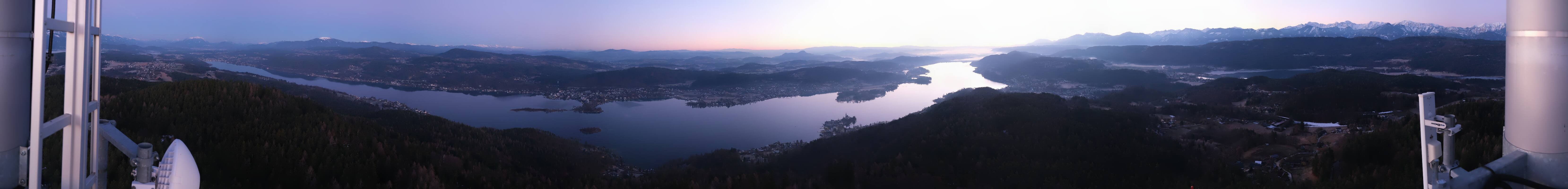 Archiv Foto Webcam Pyramidenkogel am Wörthersee