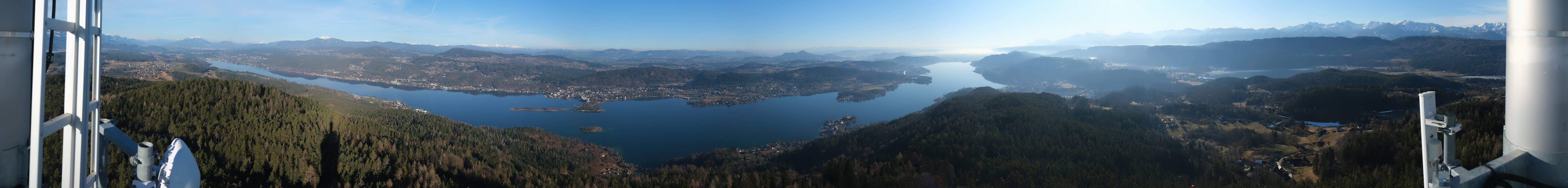 Archiv Foto Webcam Pyramidenkogel am Wörthersee