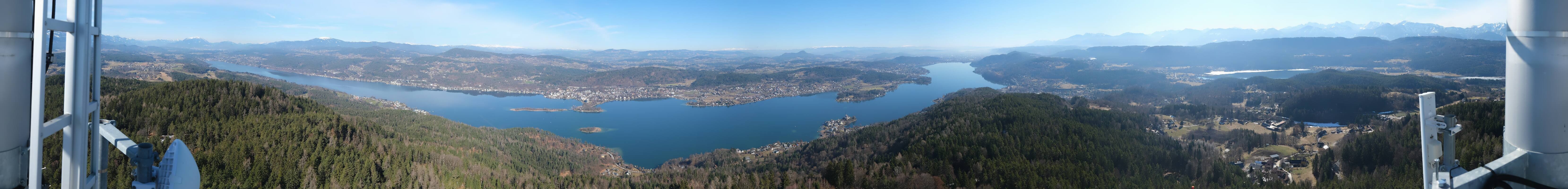 Archiv Foto Webcam Pyramidenkogel am Wörthersee