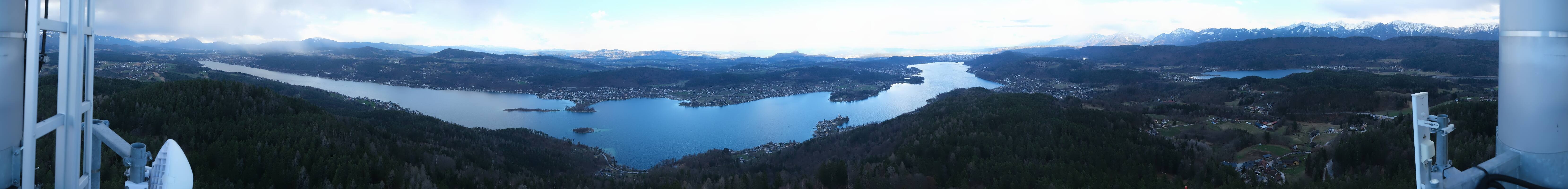 Archiv Foto Webcam Pyramidenkogel am Wörthersee