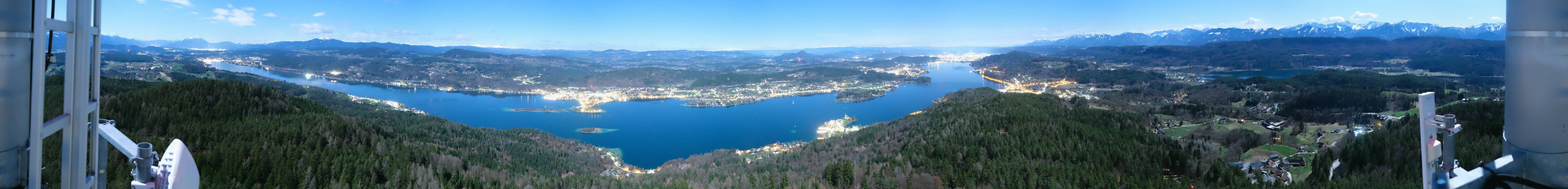 Archiv Foto Webcam Pyramidenkogel am Wörthersee