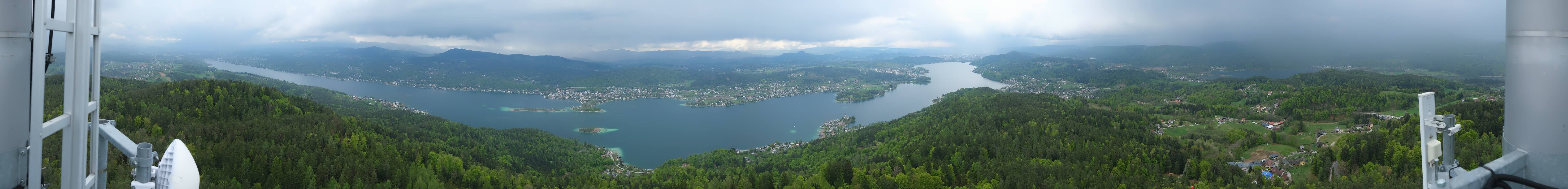 Archiv Foto Webcam Pyramidenkogel am Wörthersee