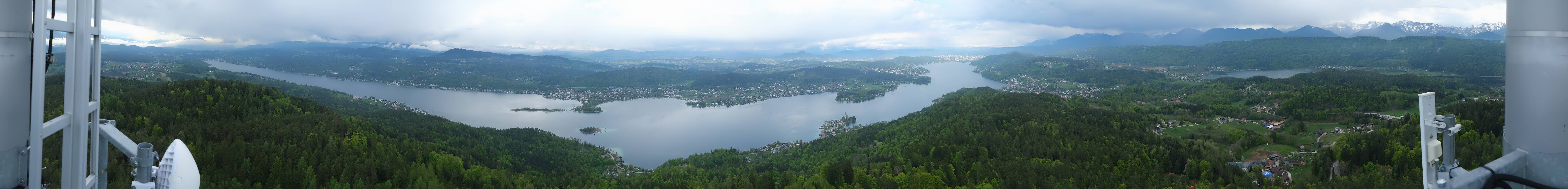 Archiv Foto Webcam Pyramidenkogel am Wörthersee