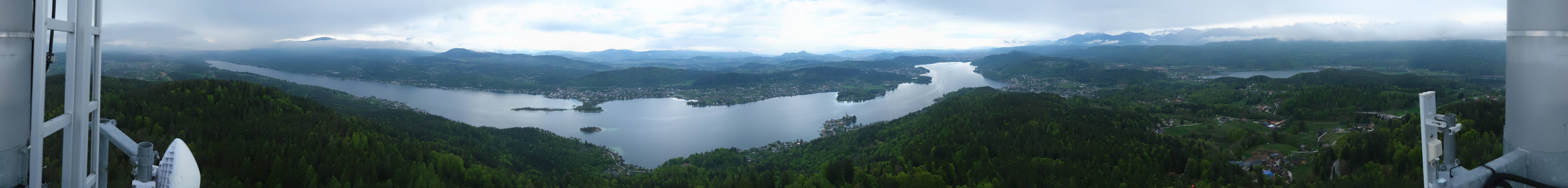 Archiv Foto Webcam Pyramidenkogel am Wörthersee