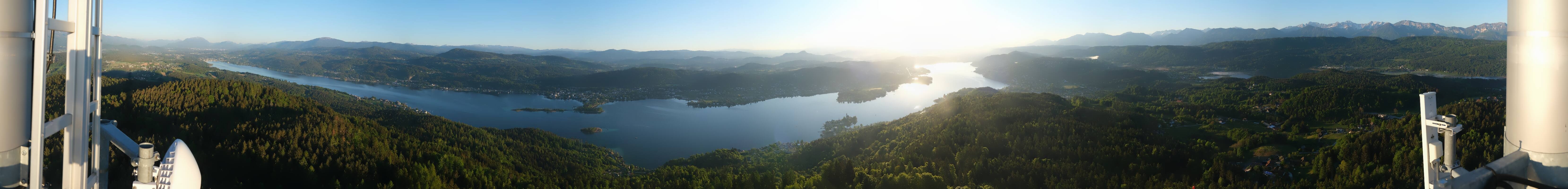 Archiv Foto Webcam Pyramidenkogel am Wörthersee