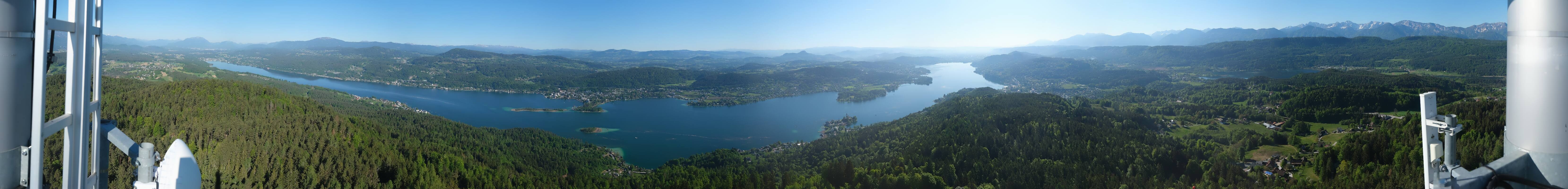 Archiv Foto Webcam Pyramidenkogel am Wörthersee