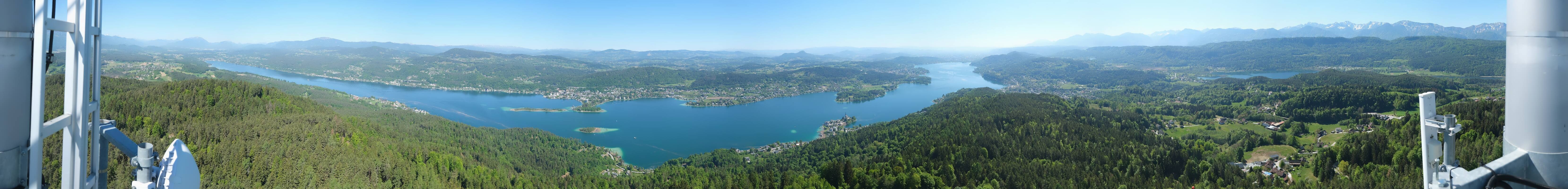 Archiv Foto Webcam Pyramidenkogel am Wörthersee