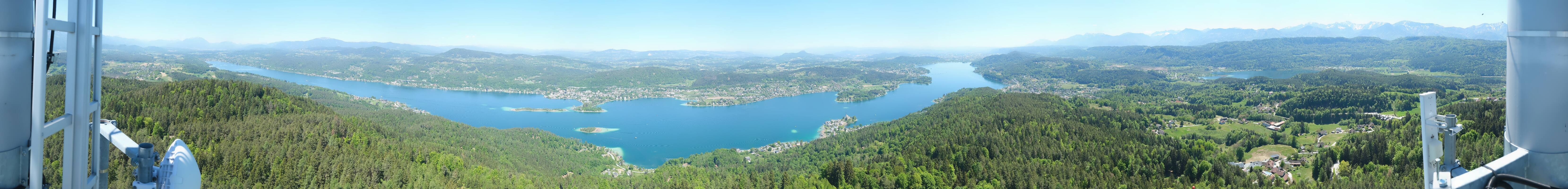 Archiv Foto Webcam Pyramidenkogel am Wörthersee