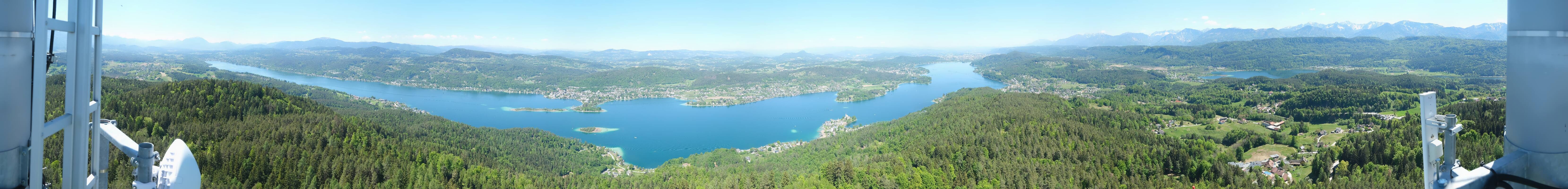 Archiv Foto Webcam Pyramidenkogel am Wörthersee