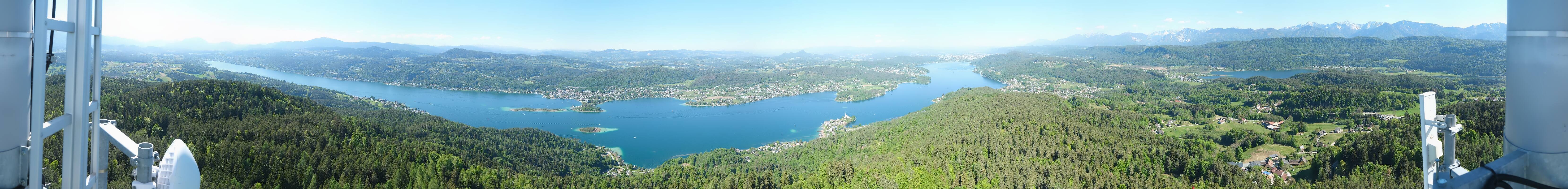 Archiv Foto Webcam Pyramidenkogel am Wörthersee