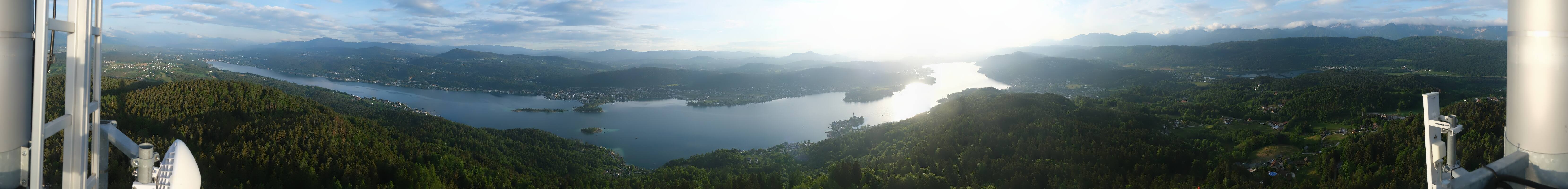 Archiv Foto Webcam Pyramidenkogel am Wörthersee