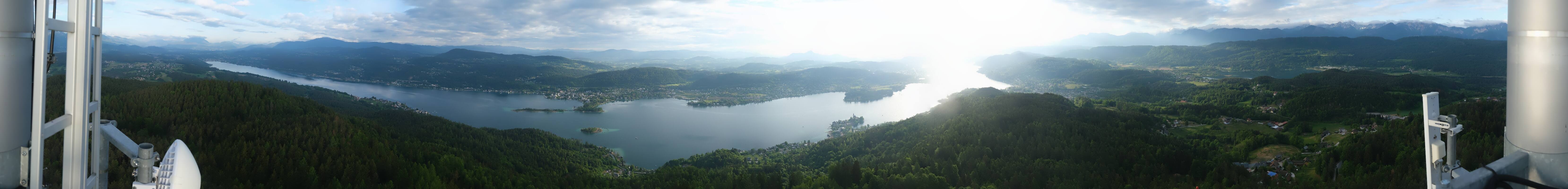 Archiv Foto Webcam Pyramidenkogel am Wörthersee