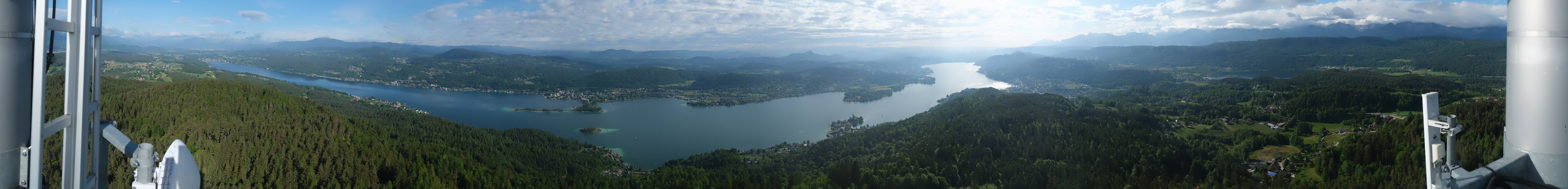Archiv Foto Webcam Pyramidenkogel am Wörthersee
