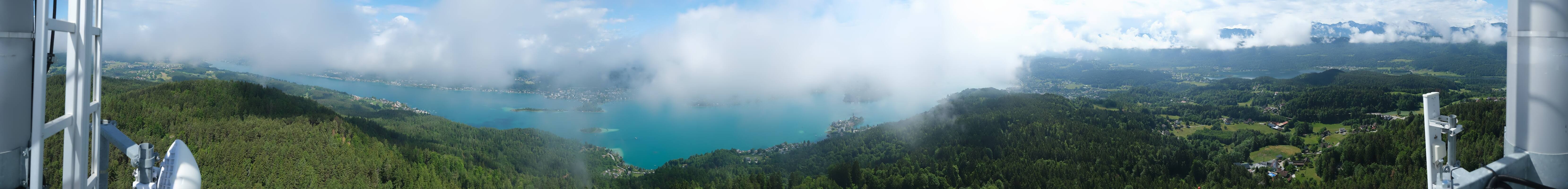 Archiv Foto Webcam Pyramidenkogel am Wörthersee