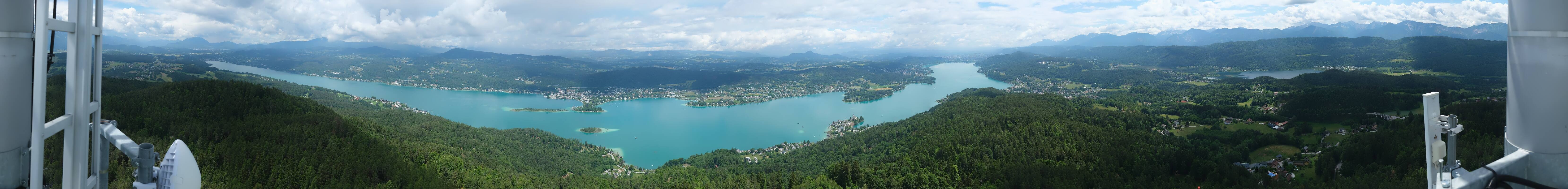 Archiv Foto Webcam Pyramidenkogel am Wörthersee