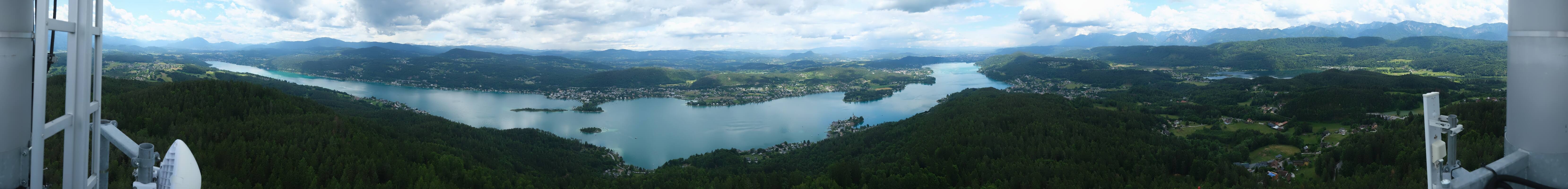 Archiv Foto Webcam Pyramidenkogel am Wörthersee