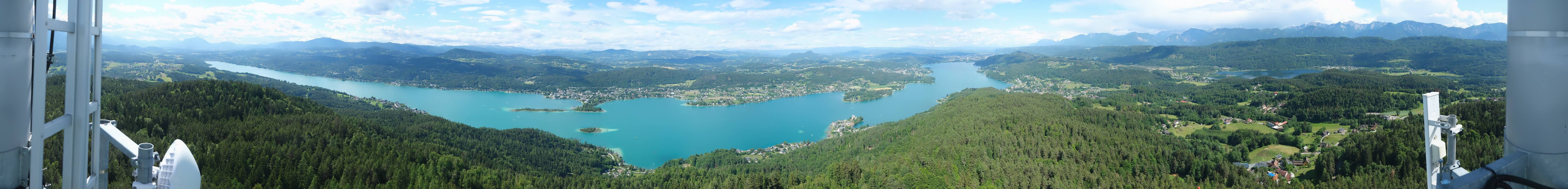Archiv Foto Webcam Pyramidenkogel am Wörthersee