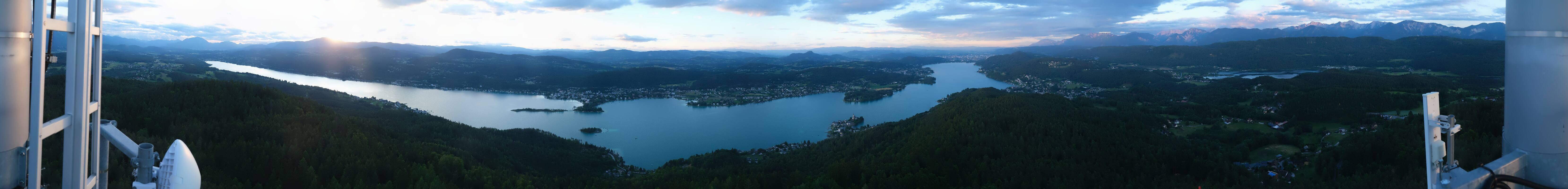Archiv Foto Webcam Pyramidenkogel am Wörthersee