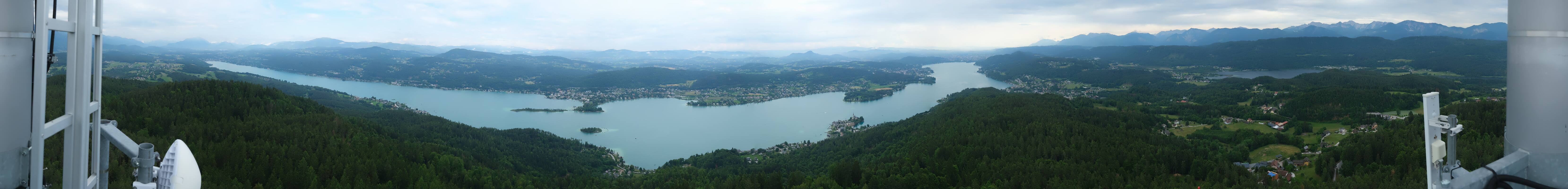 Archiv Foto Webcam Pyramidenkogel am Wörthersee