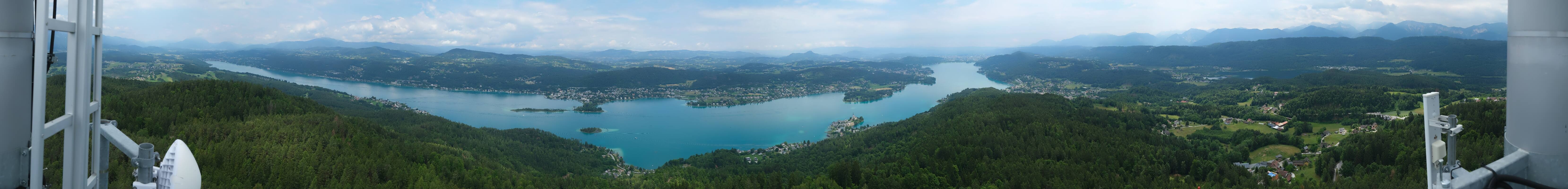 Archiv Foto Webcam Pyramidenkogel am Wörthersee