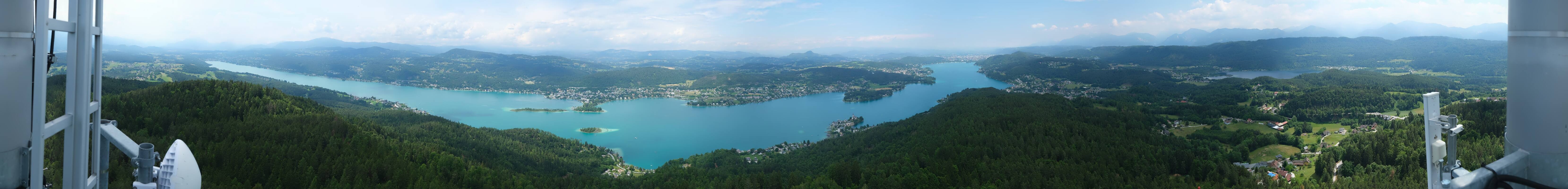 Archiv Foto Webcam Pyramidenkogel am Wörthersee