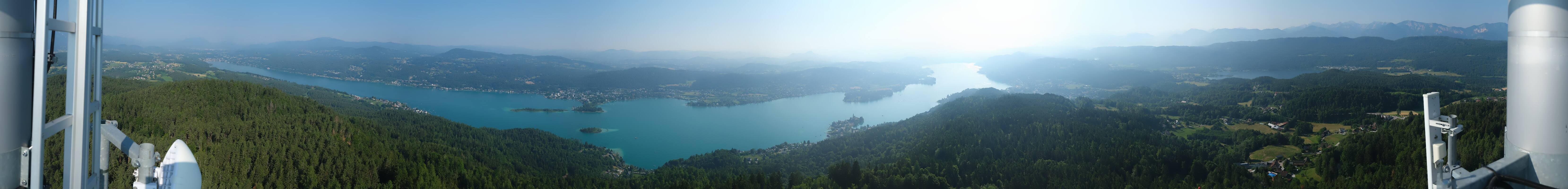 Archiv Foto Webcam Pyramidenkogel am Wörthersee