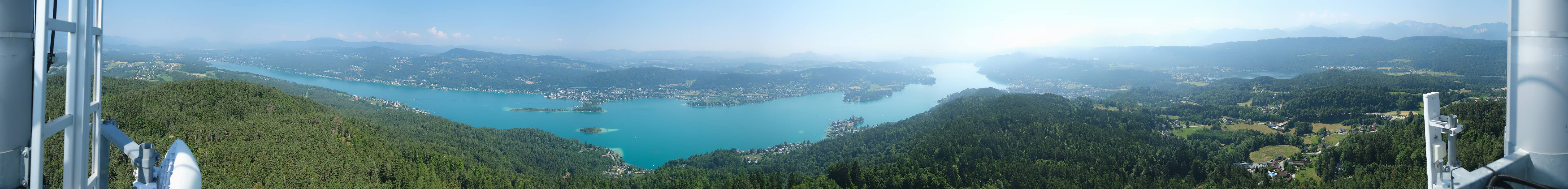 Archiv Foto Webcam Pyramidenkogel am Wörthersee
