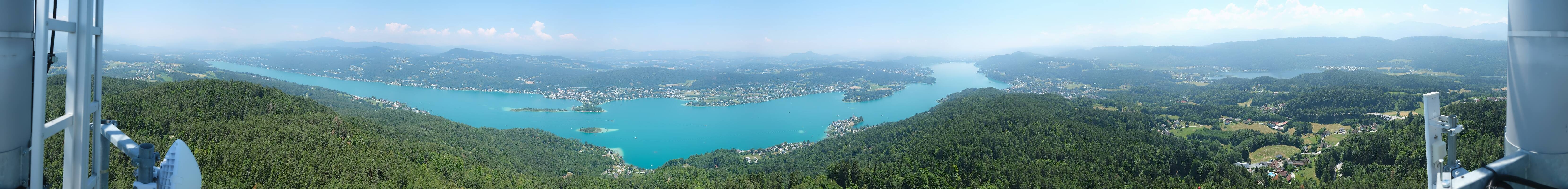 Archiv Foto Webcam Pyramidenkogel am Wörthersee