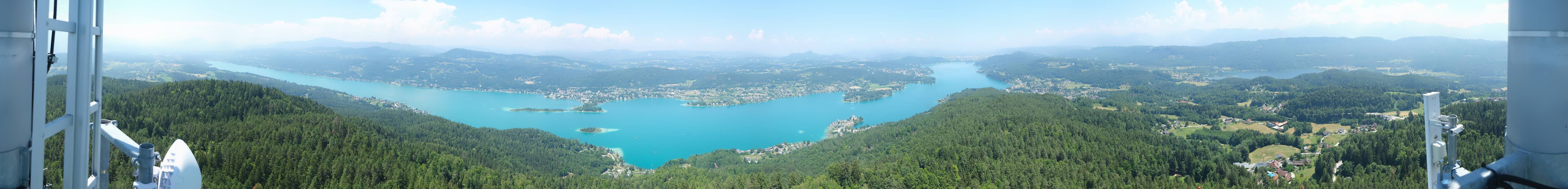 Archiv Foto Webcam Pyramidenkogel am Wörthersee