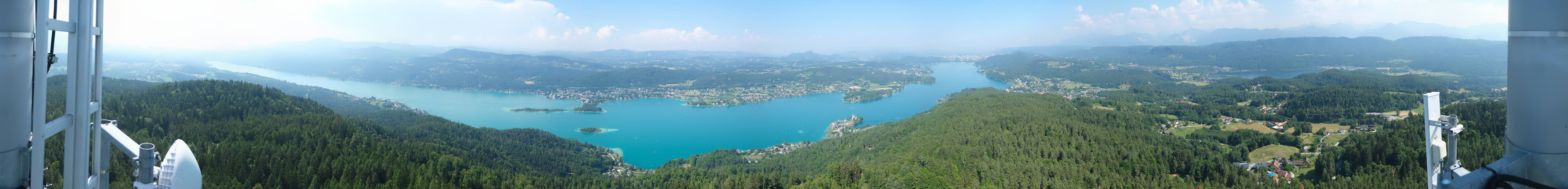 Archiv Foto Webcam Pyramidenkogel am Wörthersee