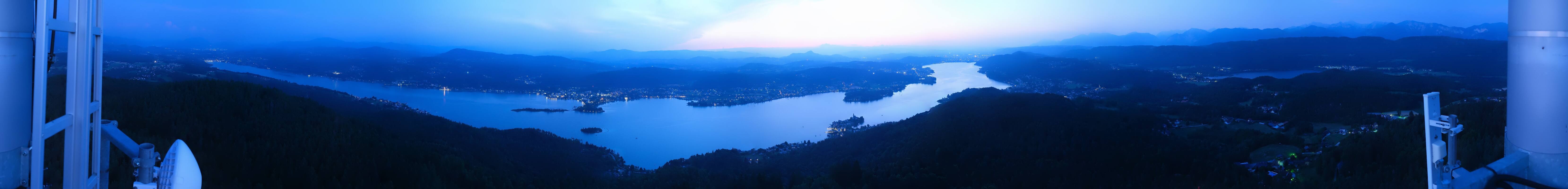 Archiv Foto Webcam Pyramidenkogel am Wörthersee
