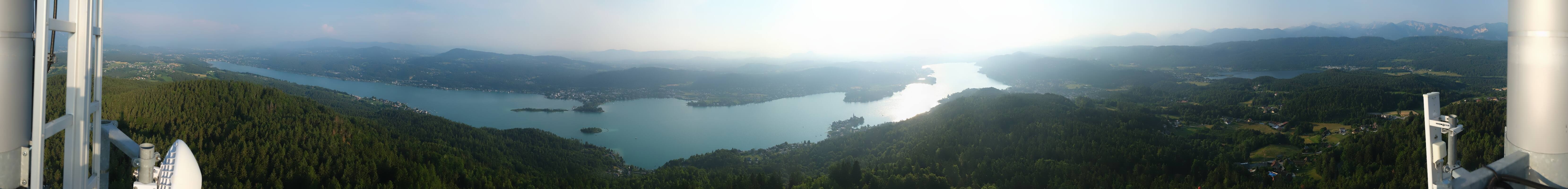 Archiv Foto Webcam Pyramidenkogel am Wörthersee