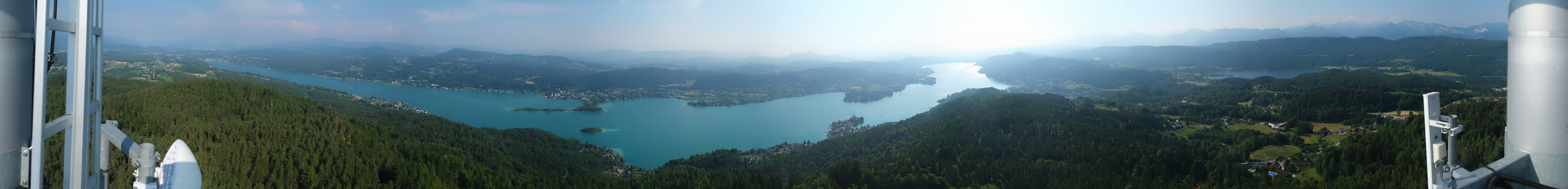 Archiv Foto Webcam Pyramidenkogel am Wörthersee
