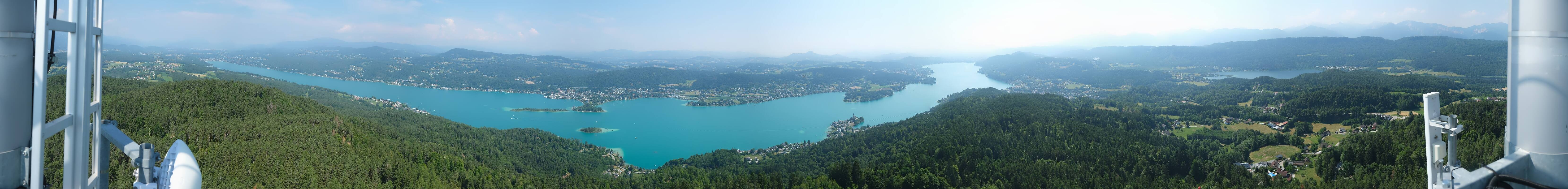 Archiv Foto Webcam Pyramidenkogel am Wörthersee