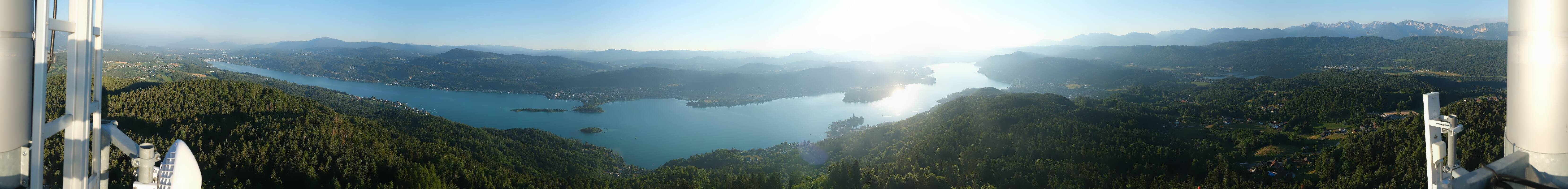 Archiv Foto Webcam Pyramidenkogel am Wörthersee