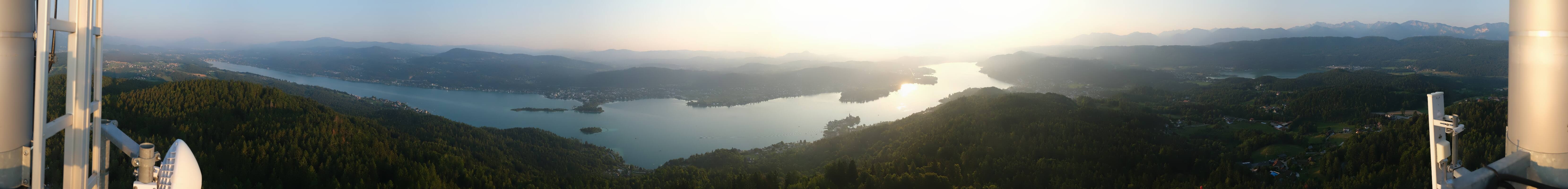 Archiv Foto Webcam Pyramidenkogel am Wörthersee