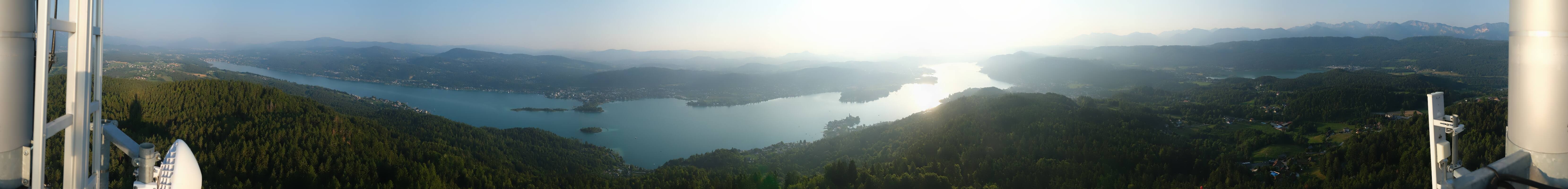 Archiv Foto Webcam Pyramidenkogel am Wörthersee