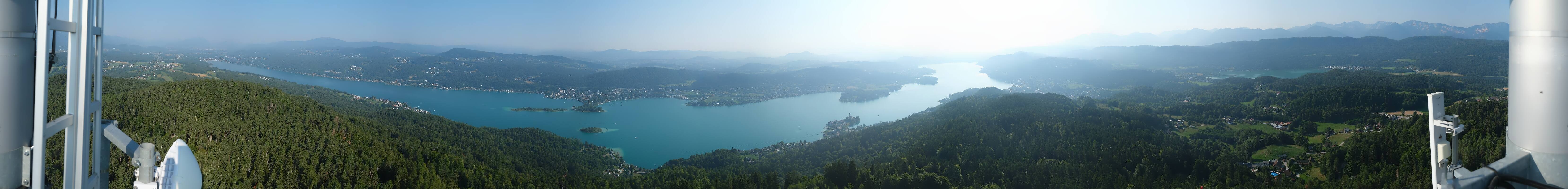 Archiv Foto Webcam Pyramidenkogel am Wörthersee