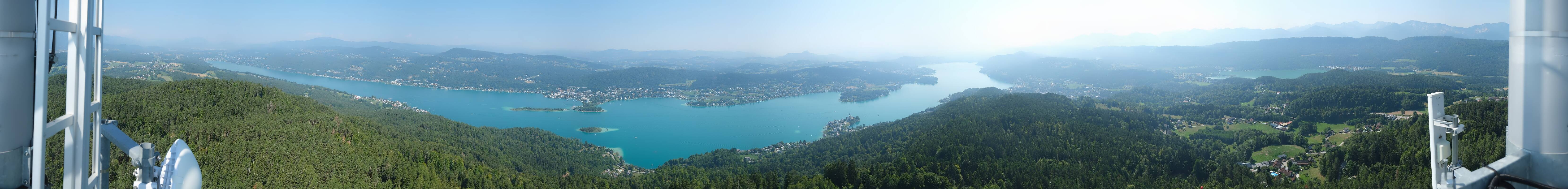 Archiv Foto Webcam Pyramidenkogel am Wörthersee