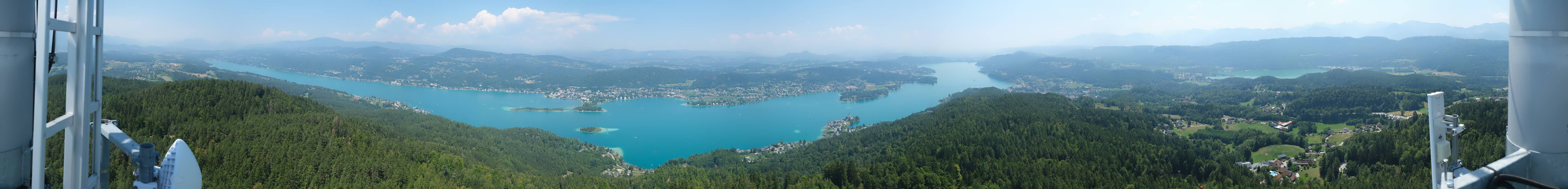 Archiv Foto Webcam Pyramidenkogel am Wörthersee