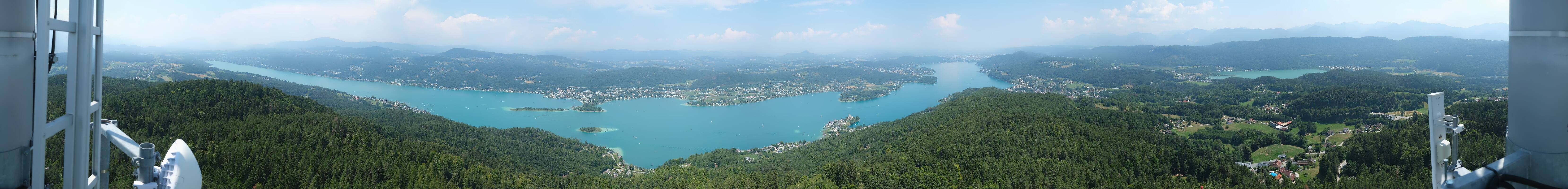 Archiv Foto Webcam Pyramidenkogel am Wörthersee