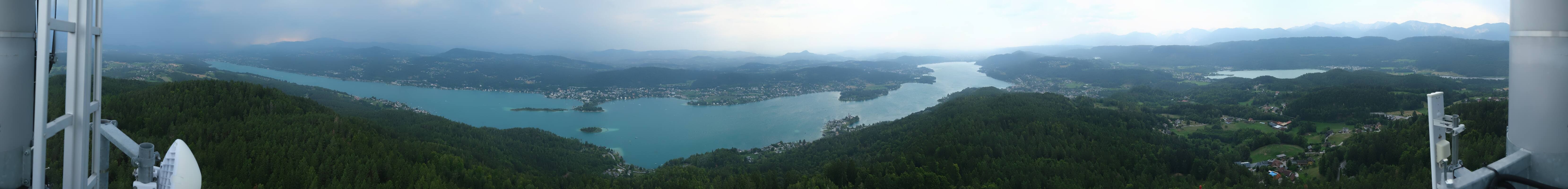 Archiv Foto Webcam Pyramidenkogel am Wörthersee